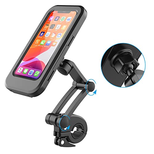 Waterproof Bicycle Motorbike Handlebar Phone Holder,