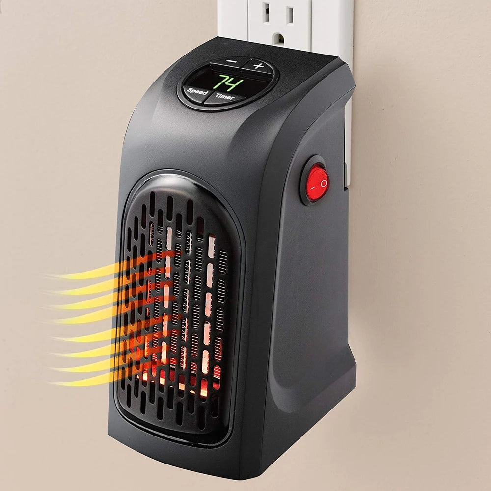 350 W Portable Plastic Mini Handy Heater