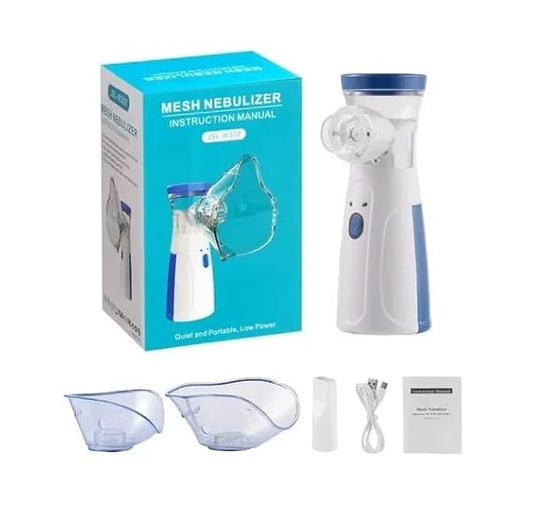 Portable Handheld Nebulizer For Breathing Problems Lightweight, Travel Friendly For Adults & Kids
