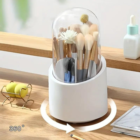 Makeup Brushes holder, Rotating Makeup Brush Organizer (Multicolor)