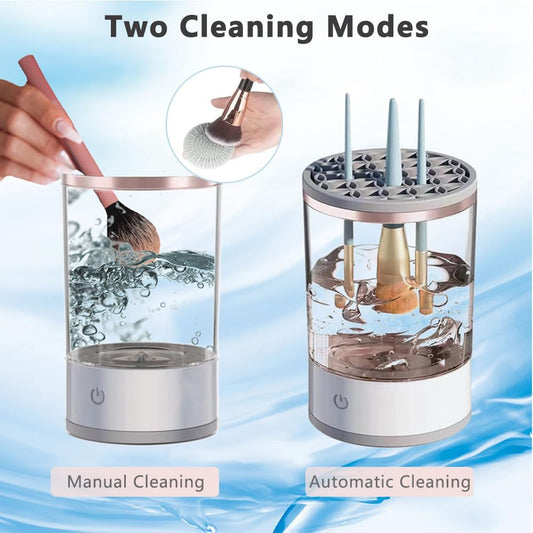 Electric Makeup Brush Cleaner,USB Automatic Cosmetic Brush Cleaner