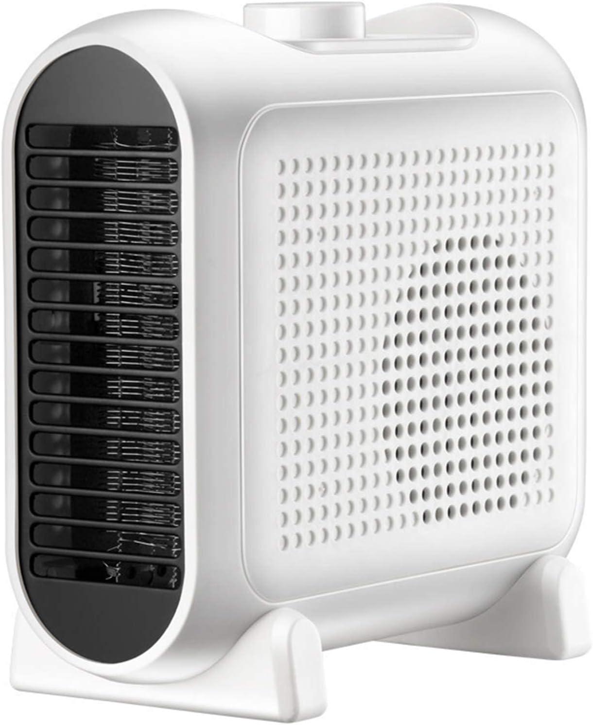 Space Plug-in Fan Heater, 1800W Ceramic Electric Plug-in Fan Heater with 2 Kinds Of Heating and Natural Settings Overheating Protection