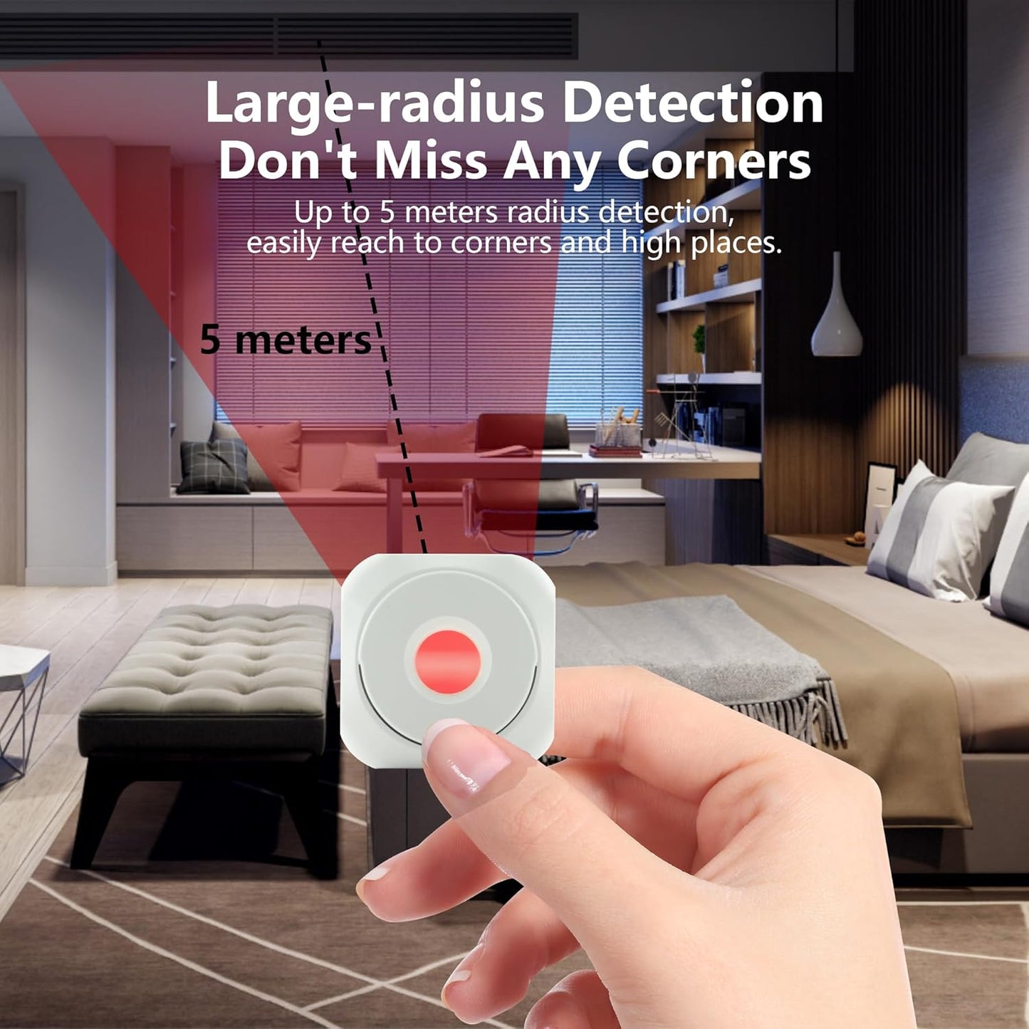 Portable Hidden Camera Detector with Double Lights Modes